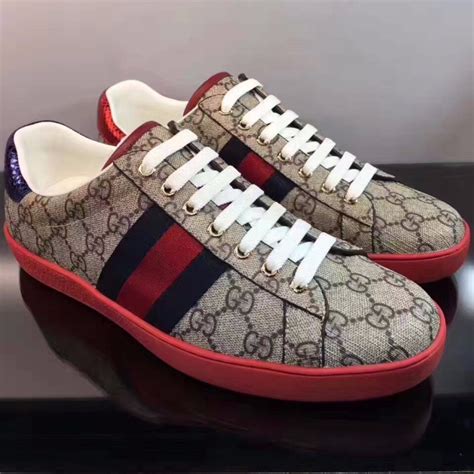 discount gucci ace|gucci ace gg shoes.